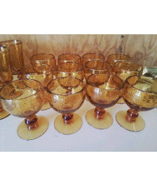 FLUTE A CHAMPAGNE EN VERRE BULLÉ