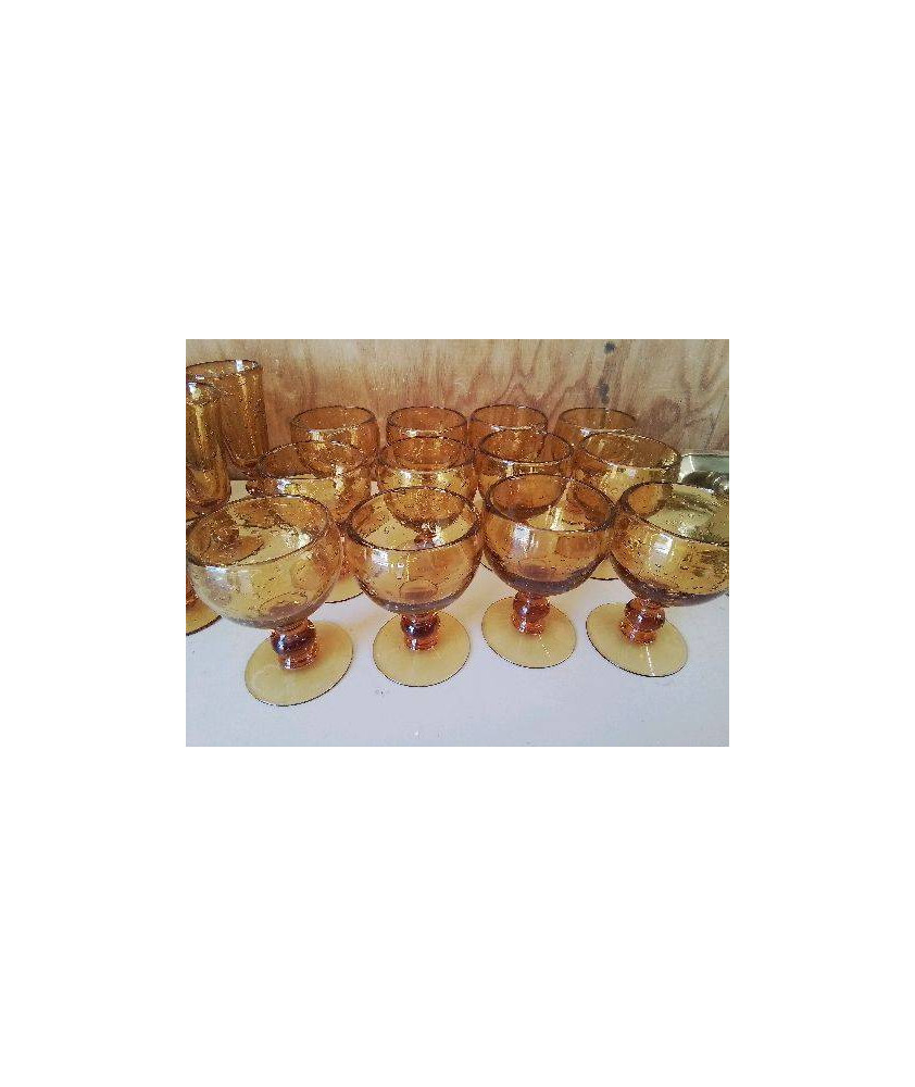 FLUTE A CHAMPAGNE EN VERRE BULLÉ