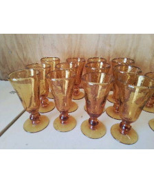 FLUTE A CHAMPAGNE EN VERRE BULLÉ