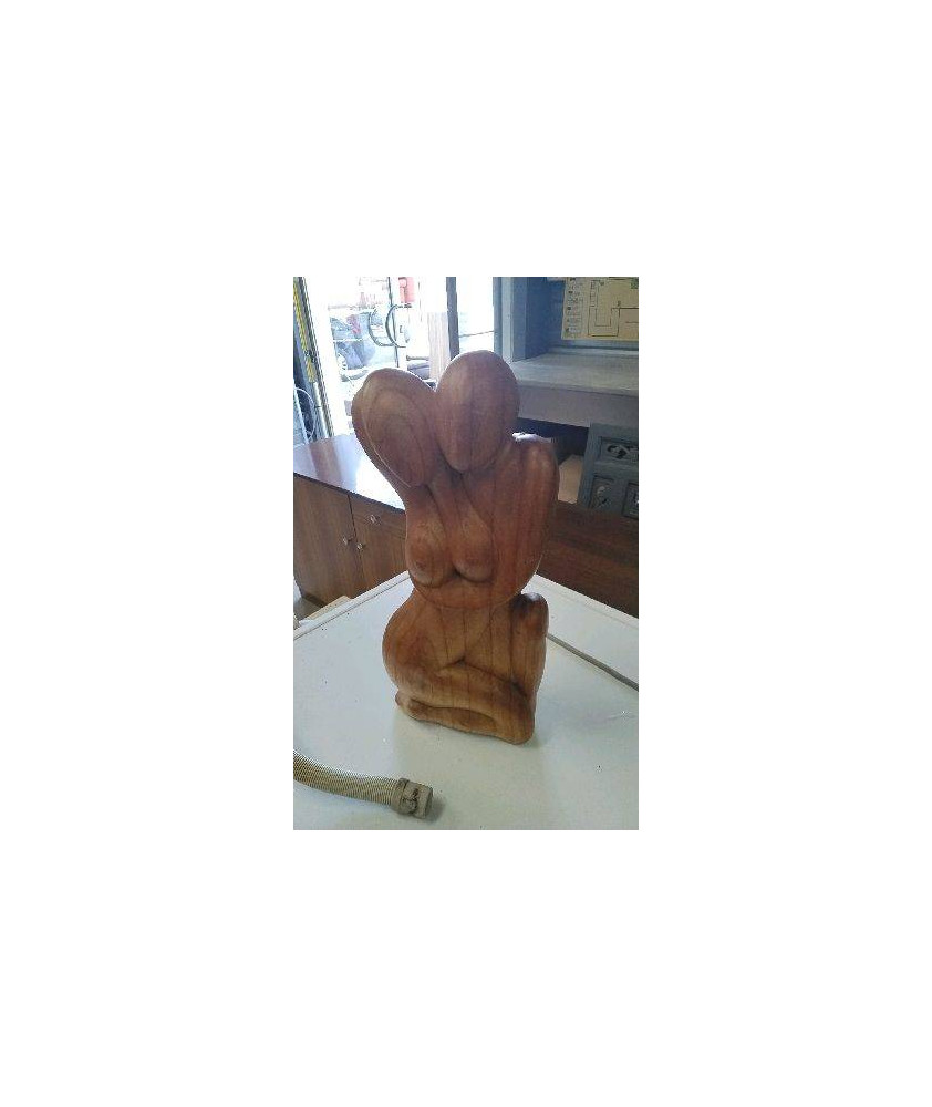 DECO STATUETTE BOIS COUPLE