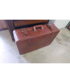 VALISE VINTAGE MARRON 