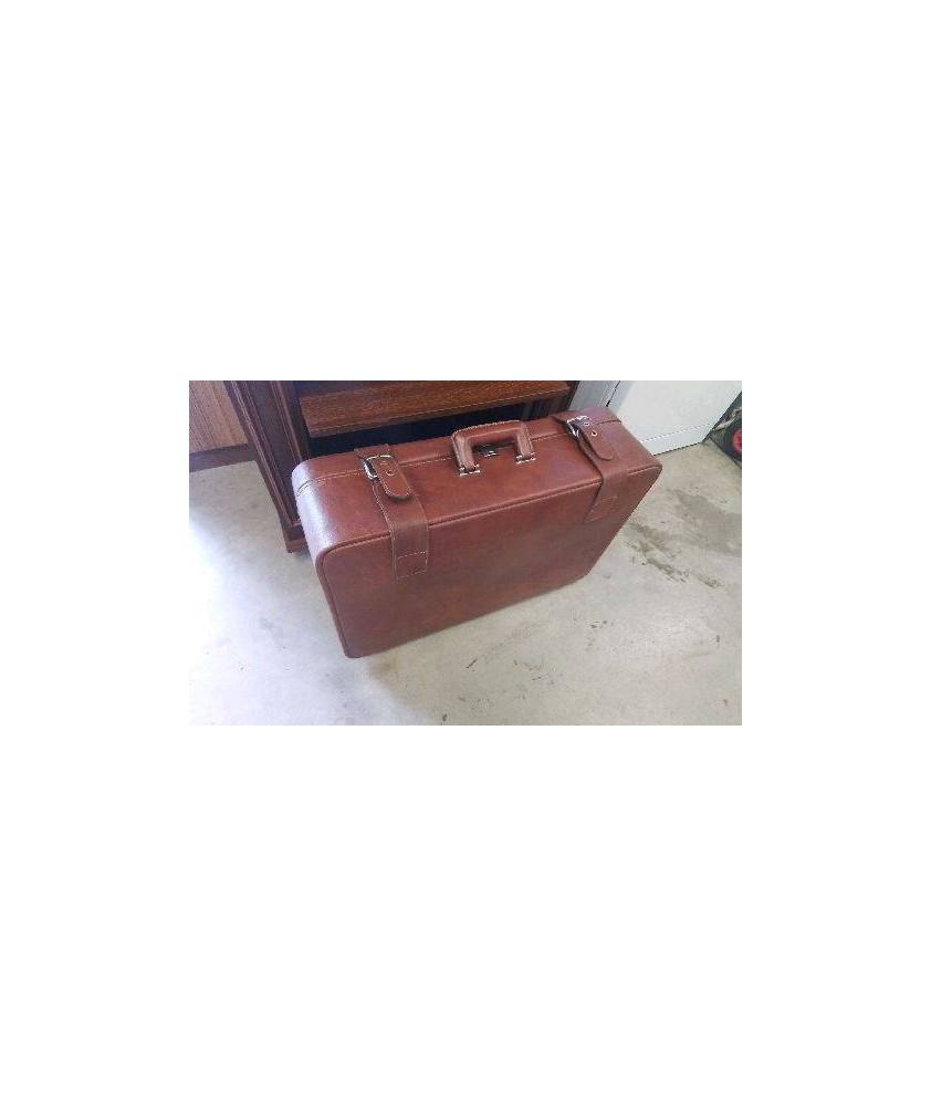 VALISE VINTAGE MARRON 