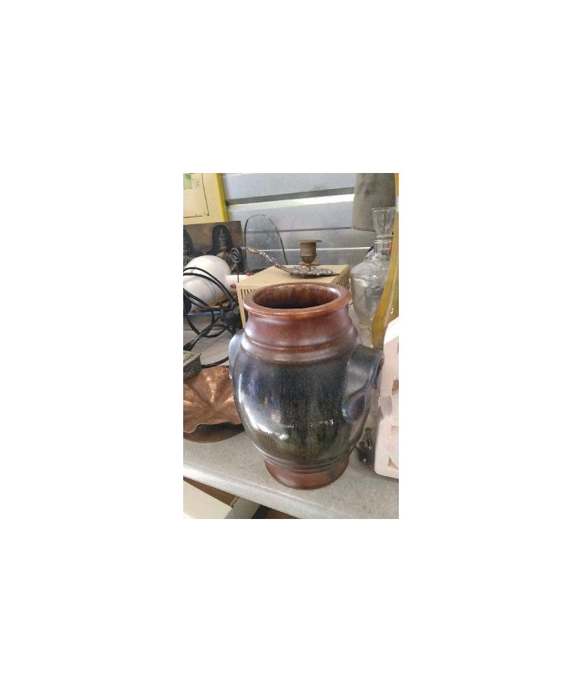 POT BLEU MARRON