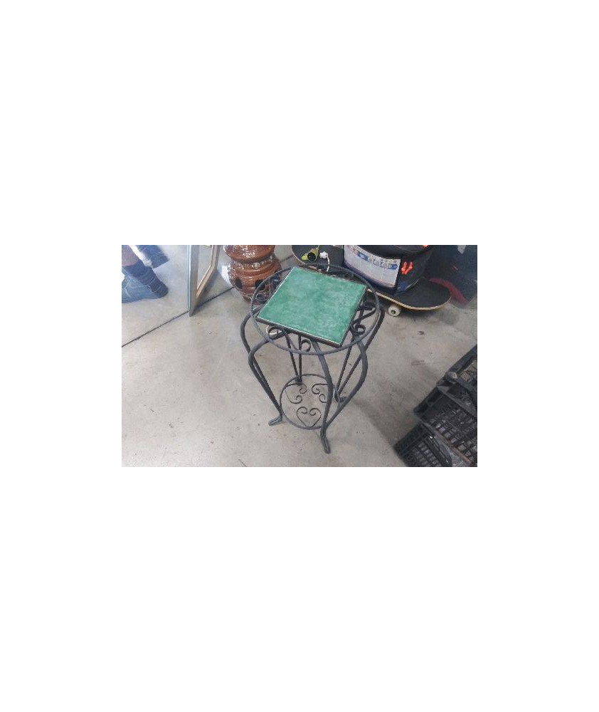 PORTE POT FER NOIR 