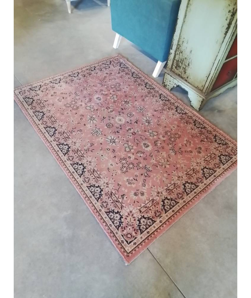 TAPIS LAINE ROSE 170X120CM