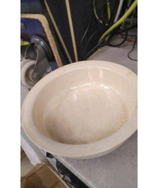 PLAT CREUX ECRU