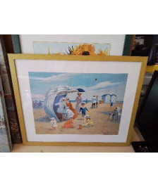 CADRE DECO LA PLAGE 