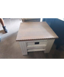 TABLE BASSE INTERIORS 1 TIROIR TRAVERSANT 