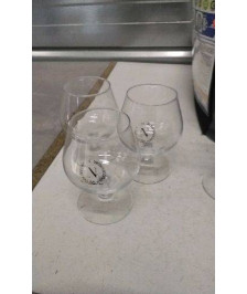 VERRES A COGNAC NAPOLÉON X3 