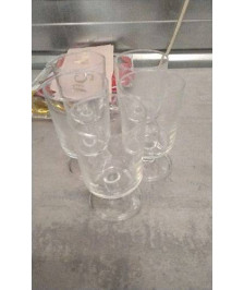 VERRES A PIED X5 