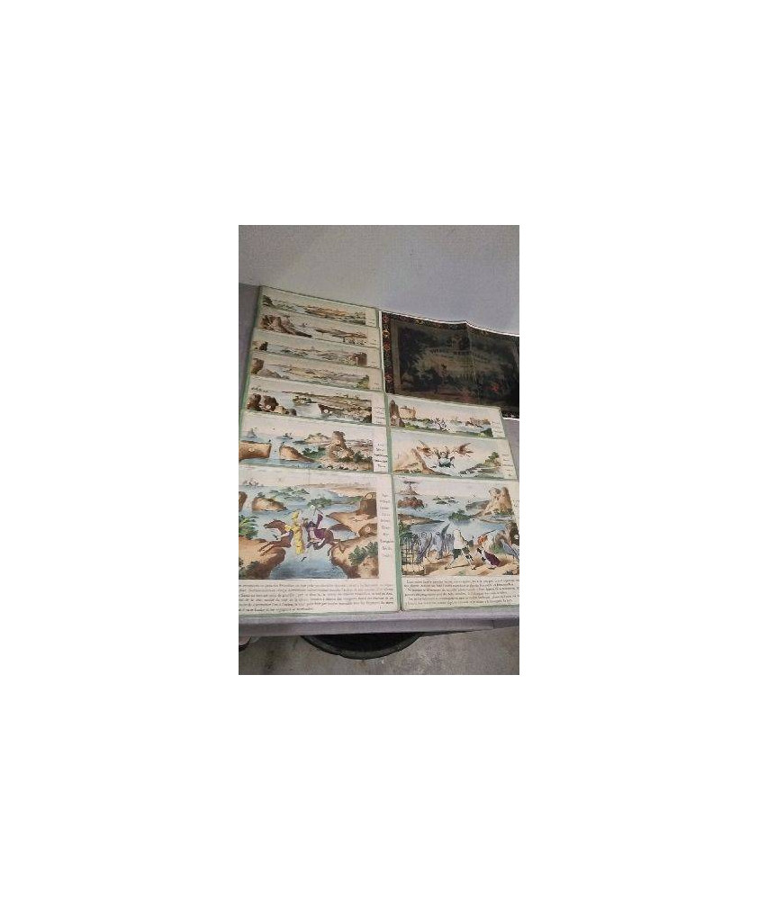 JEU ANCIEN VOYAGE MERVEILLEUX GEOGRAPHICO-HYDROGRAPHIQUE INCOMPLET