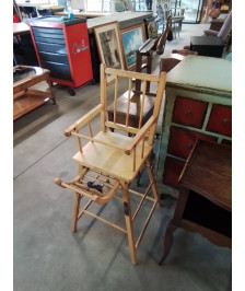 CHAISE HAUTE BÉBÉ ANNÉES 50