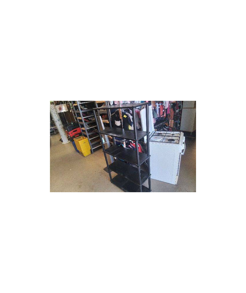 MEUBLE ETAGERE NOIRE