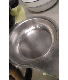 PLAT CREUX INOX