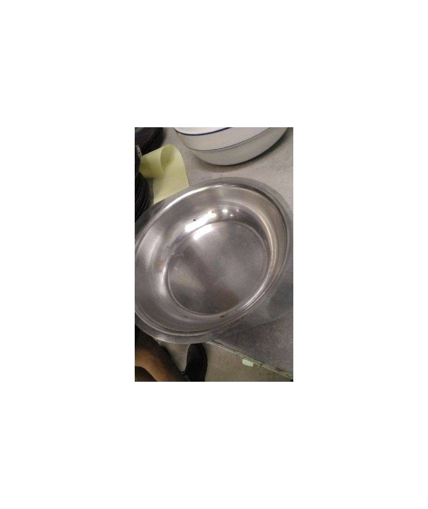 PLAT CREUX INOX