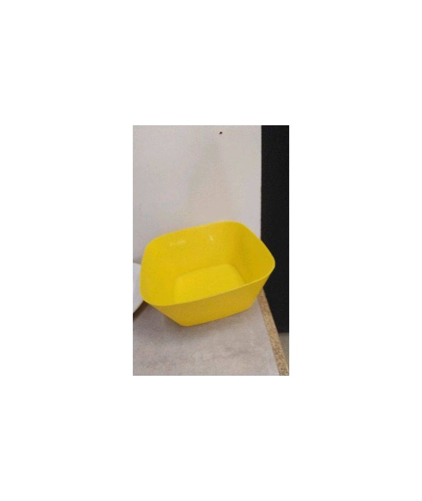 SALADIER PLASTIQUE JAUNE
