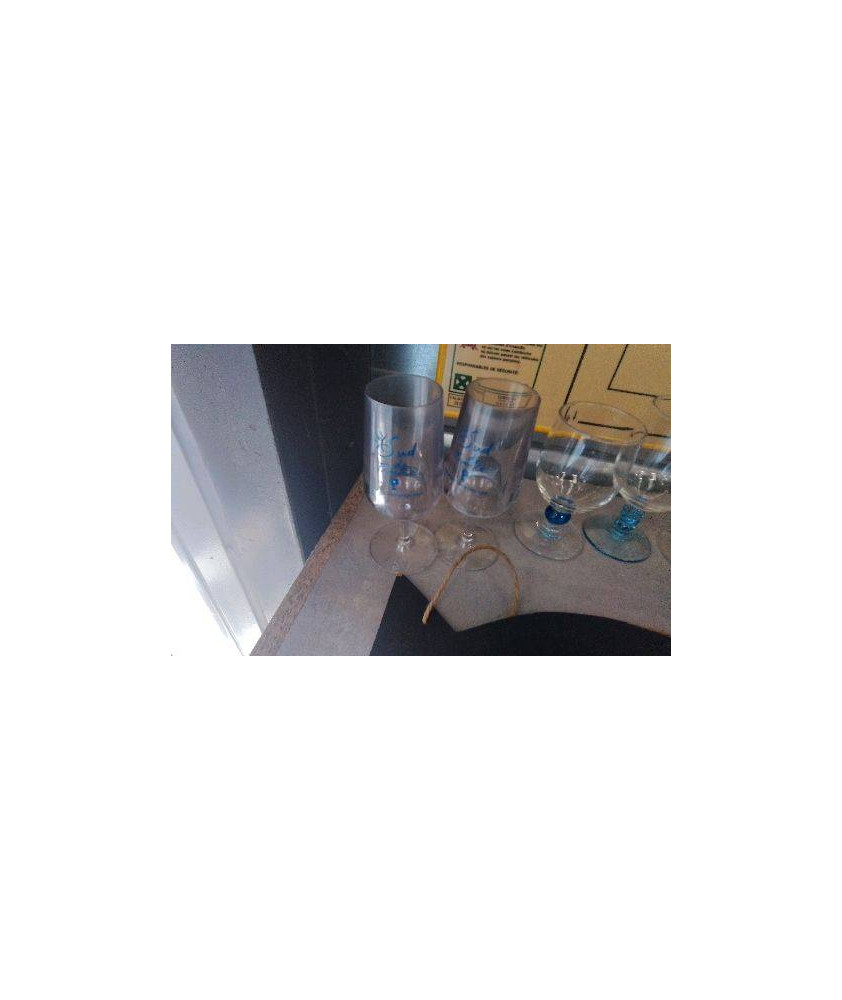 VERRES PLASTIQUES X2 