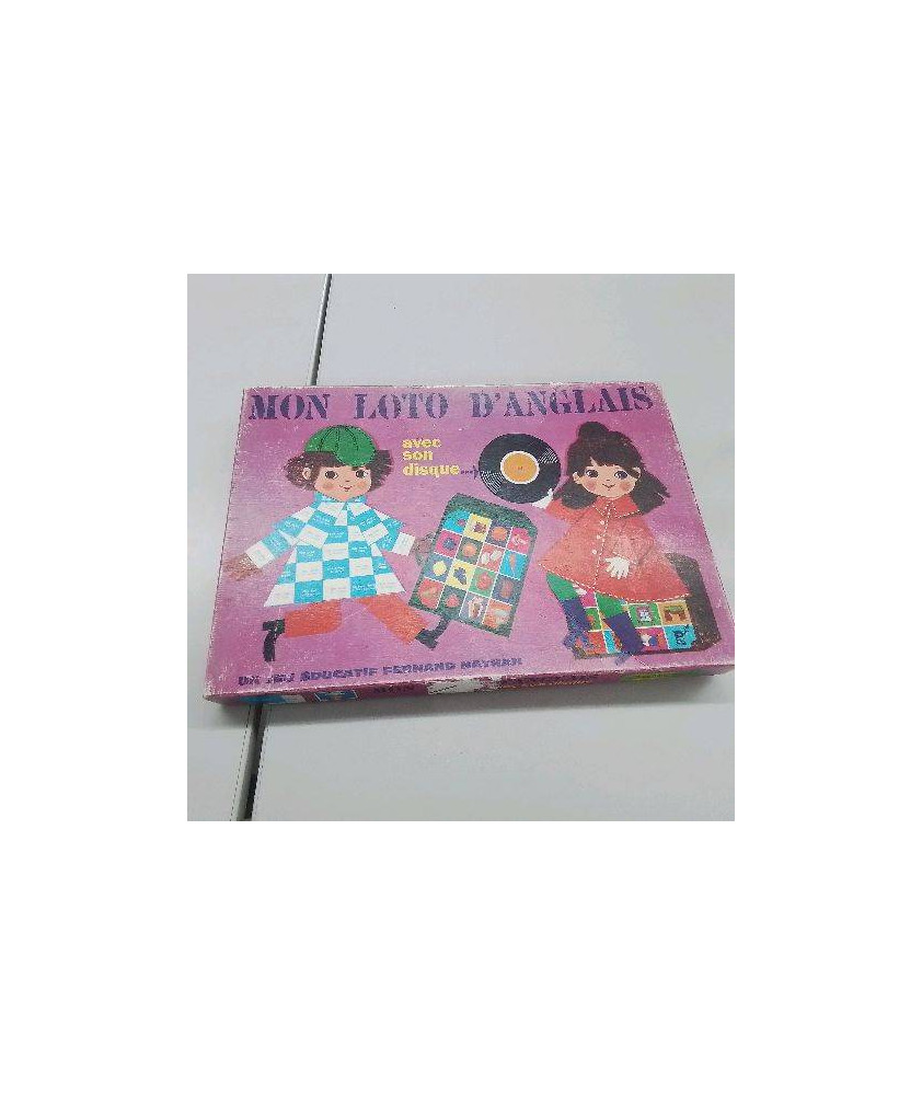 JEU LOTO ANGLAIS