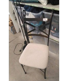CHAISE METAL 