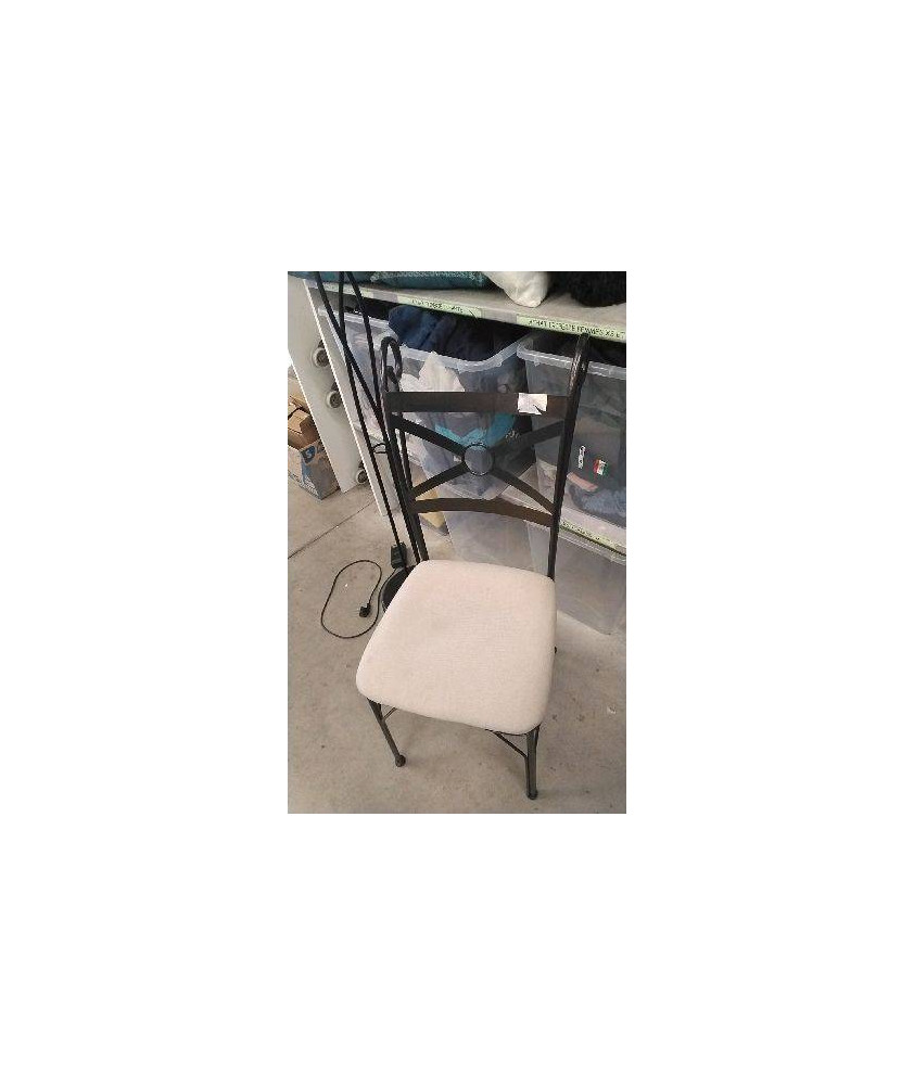 CHAISE METAL 