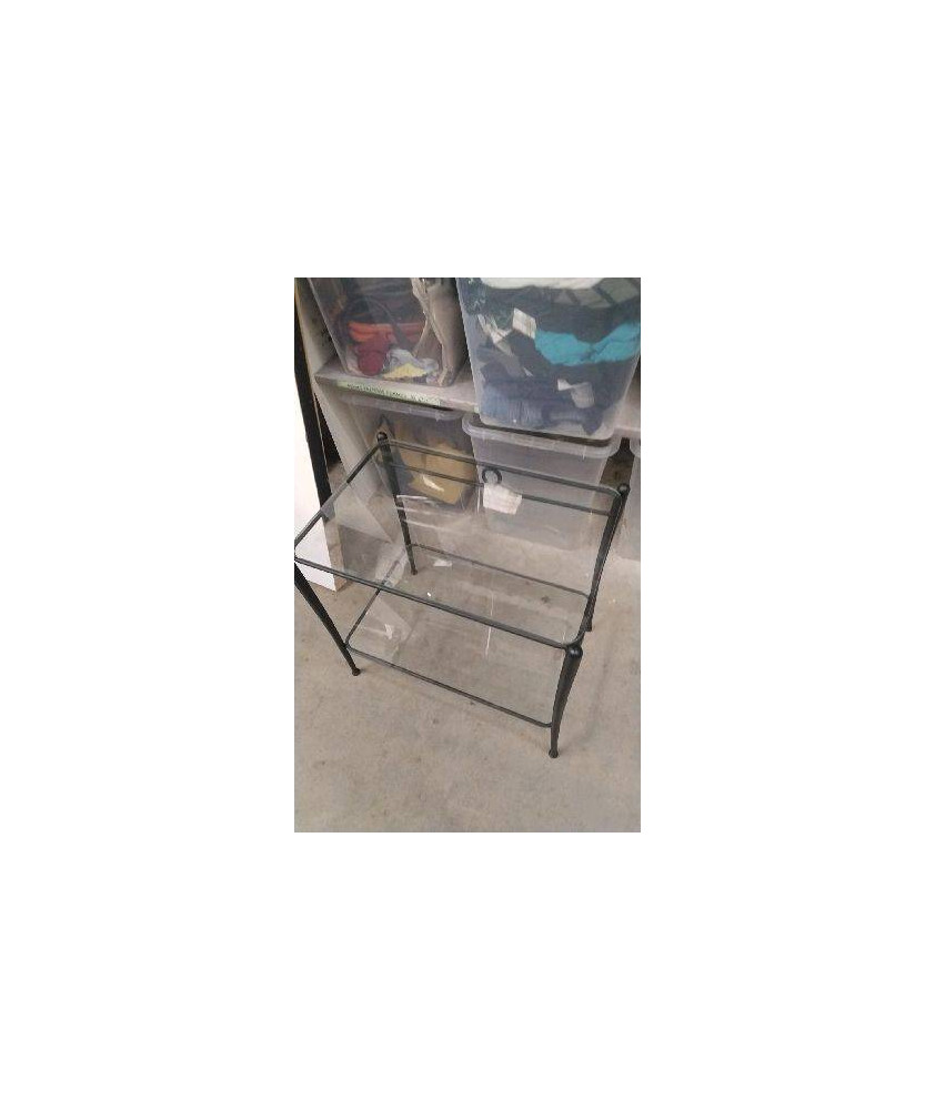 CHEVET METAL 2 VERRES 