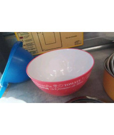 SALADIER PLASTIQUE TOMATE