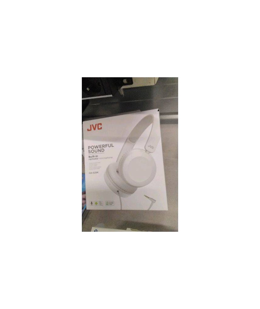 CASQUE JVC FIL - BLANC