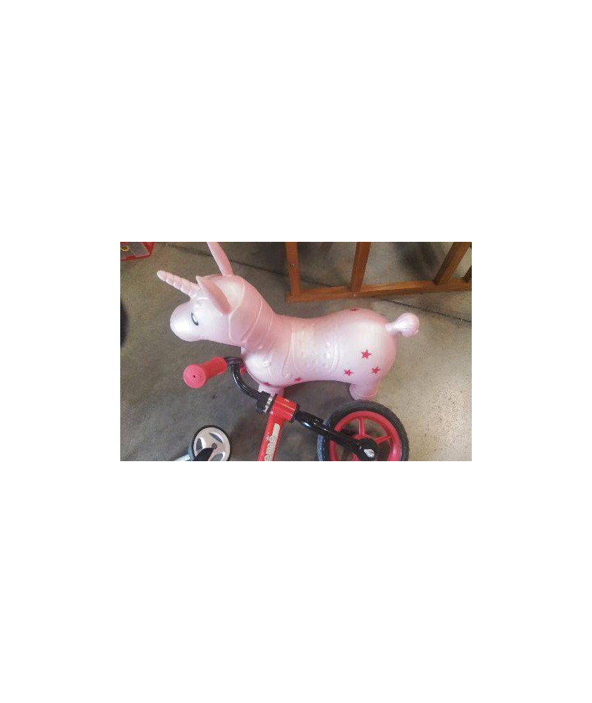 DECO LICORNE ROSE 