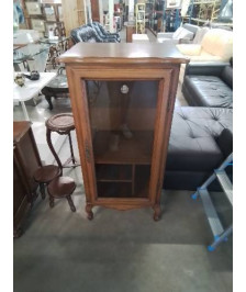 VITRINE STYLE REGENCE 1 PORTE 