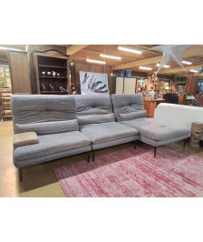 CANAPE MERIDIENNE TISSU