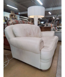 CANAPE 2 PLACES CUIR 