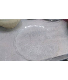 PLAT ROND VERRE 