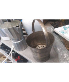 SEAU A GLACE METAL ARGENTE 