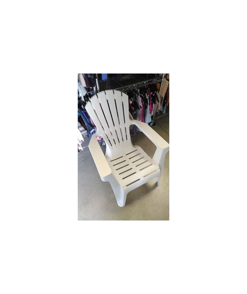 FAUTEUIL DE JARDIN PLASTIQUE 
