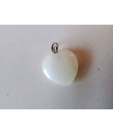 PENDENTIL COEUR EN QUARTZ 