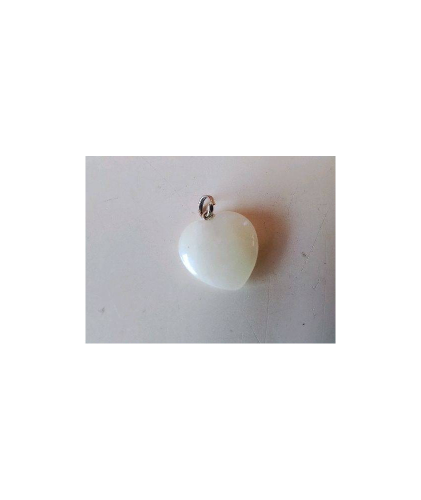 PENDENTIL COEUR EN QUARTZ 