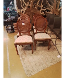 LOT DE 6 CHAISES