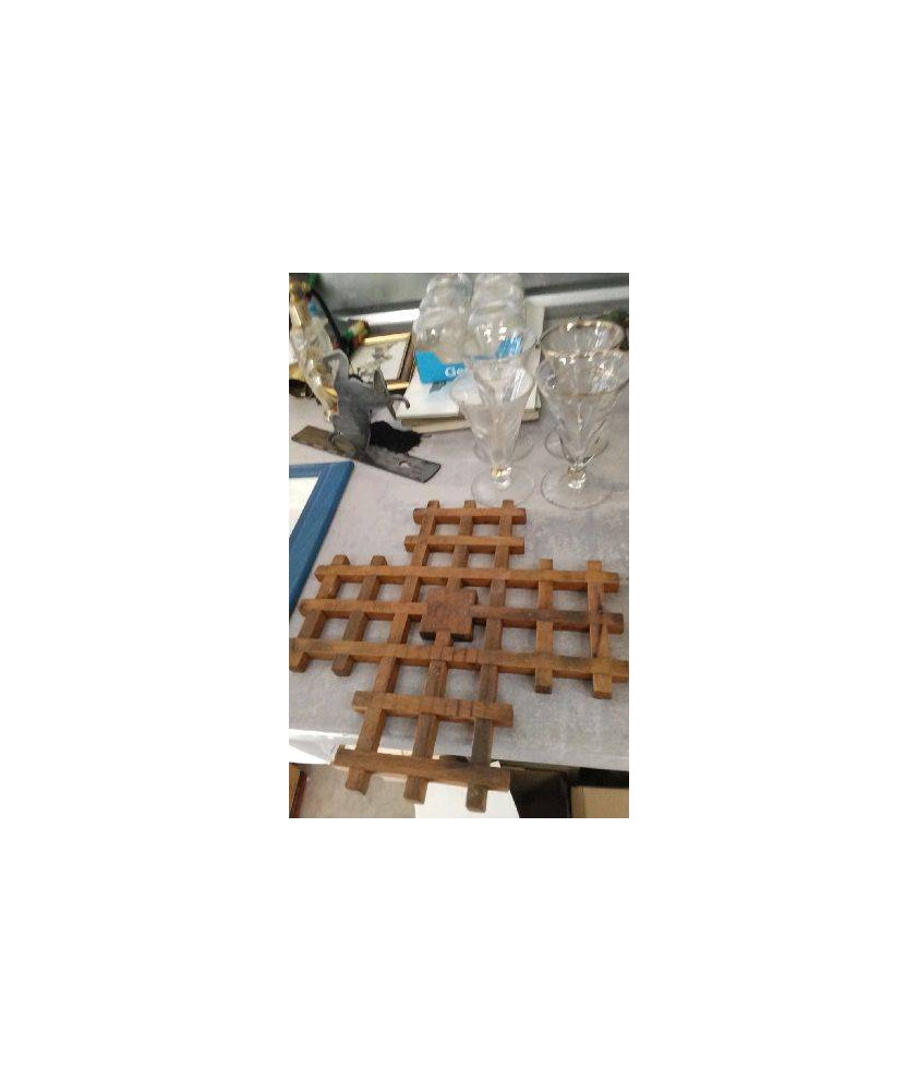 DESSOUS DE PLAT BOIS