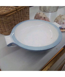 COUPE BLANCHE BLEUE