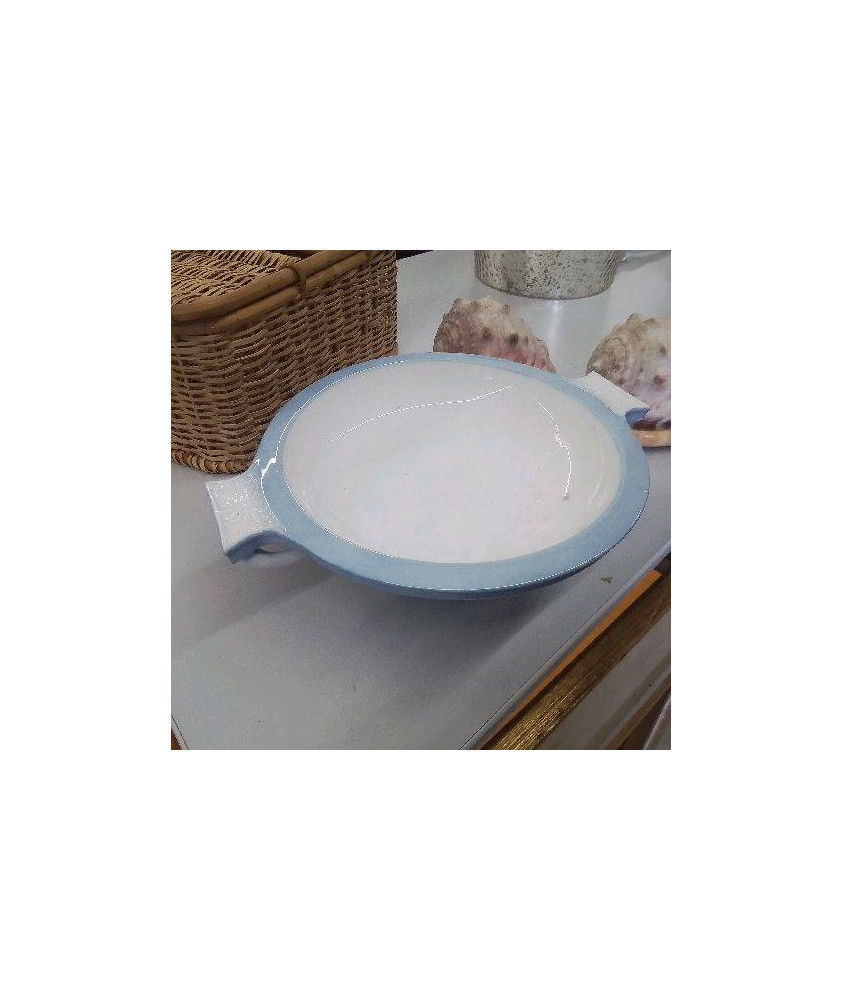 COUPE BLANCHE BLEUE