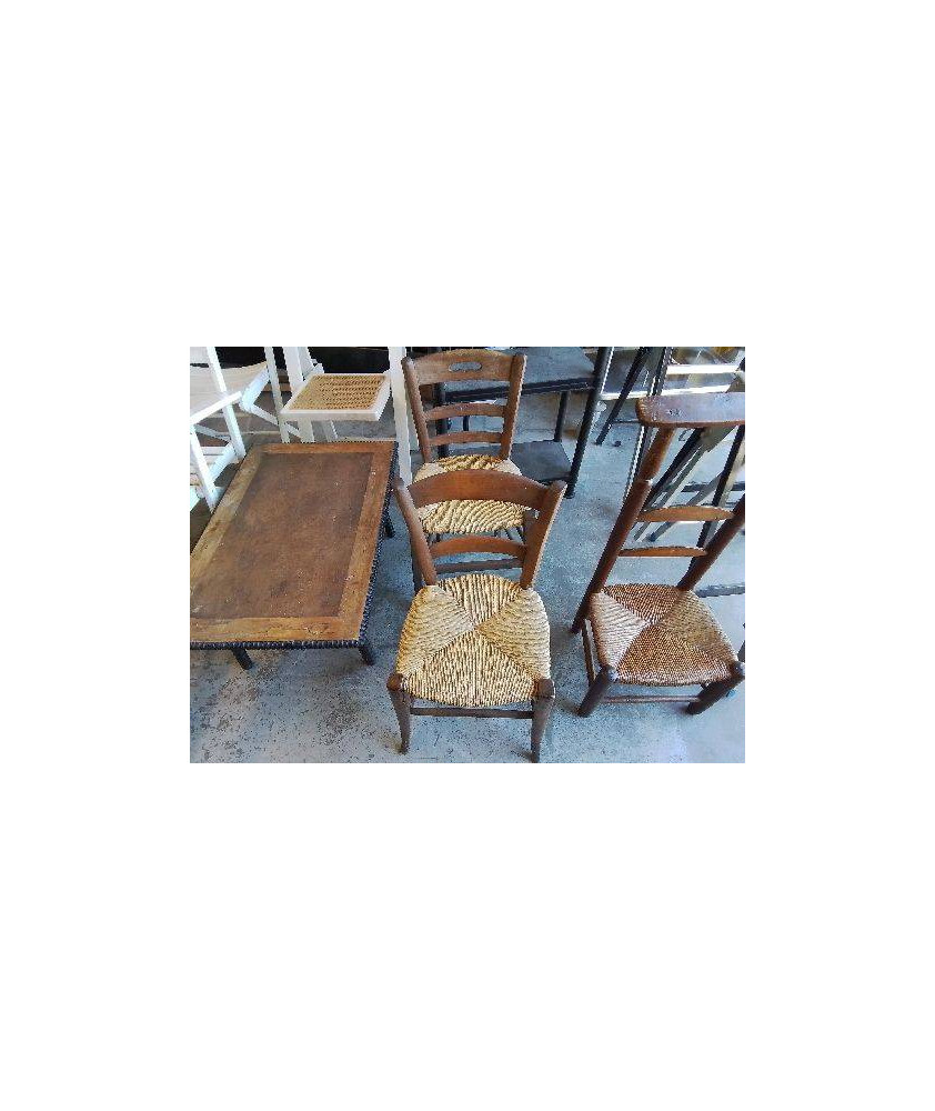 CHAISE PAILLÉE ENFANT