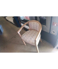 FAUTEUIL BOIS TISSU - EN L’ETAT