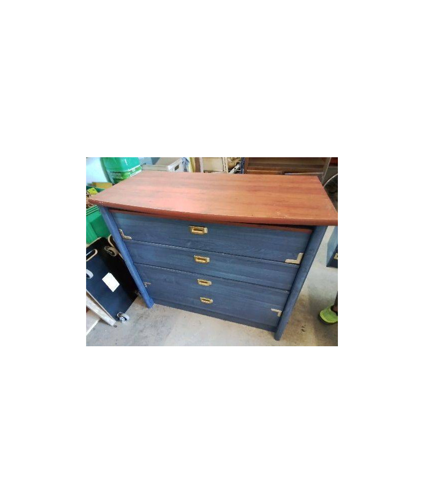 COMMODE BLEUE