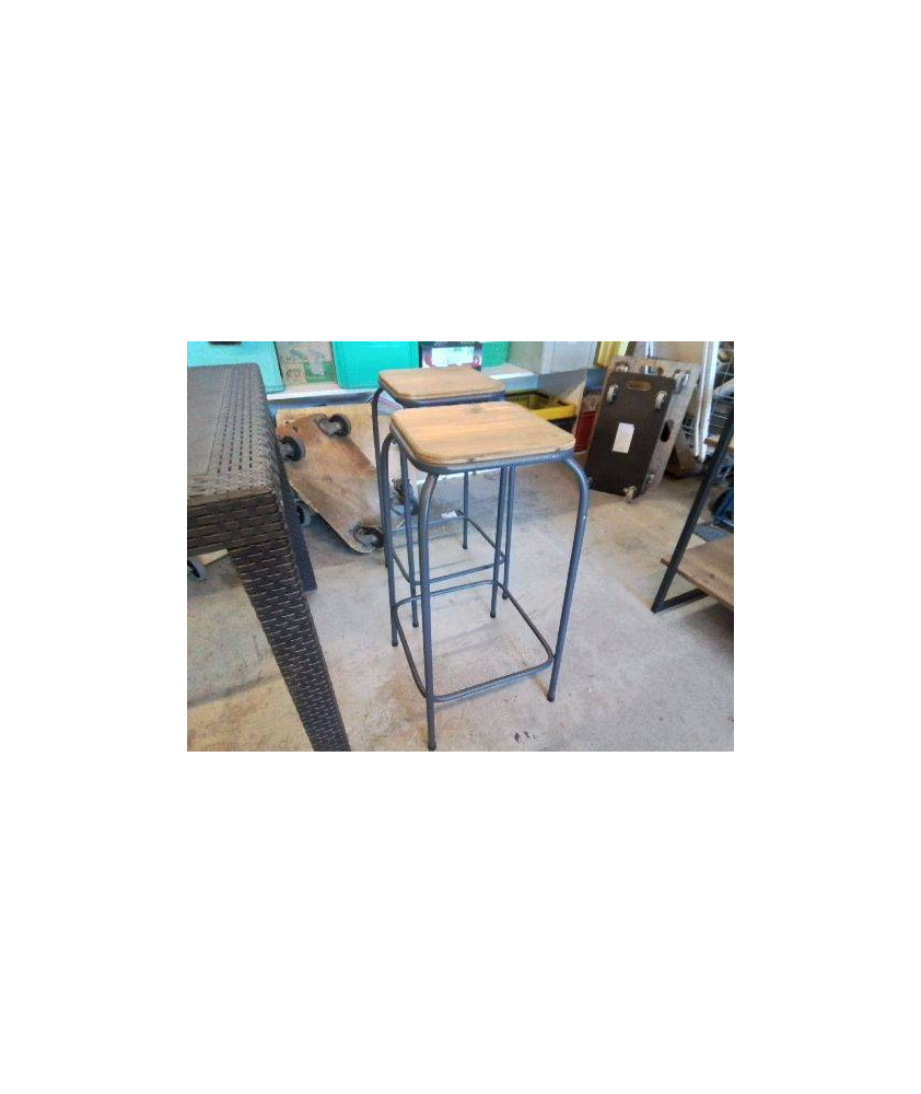 TABOURET STYLE INDUSTRIEL 