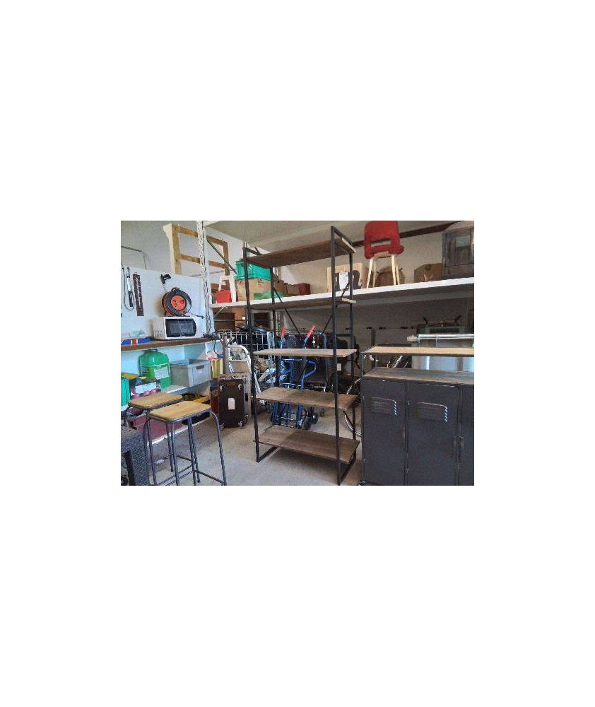 ETAGERE STYLE INDUSTRIEL 