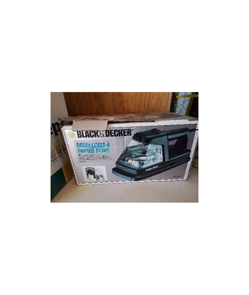 DECOLLEUSE A PAPIER PAINT BLACK AND DECKER 