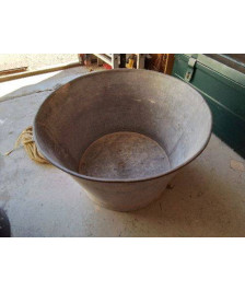 BASSINE EN ZINC