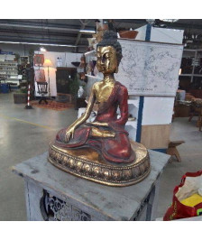 BOUDDHA DORÉ ROUGE
