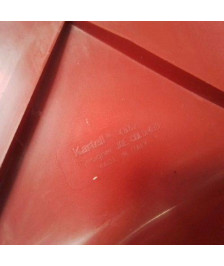LOT DE 6 CHAISES VINTAGES ROUGES VERTS KARTELL JOE COLOMBO