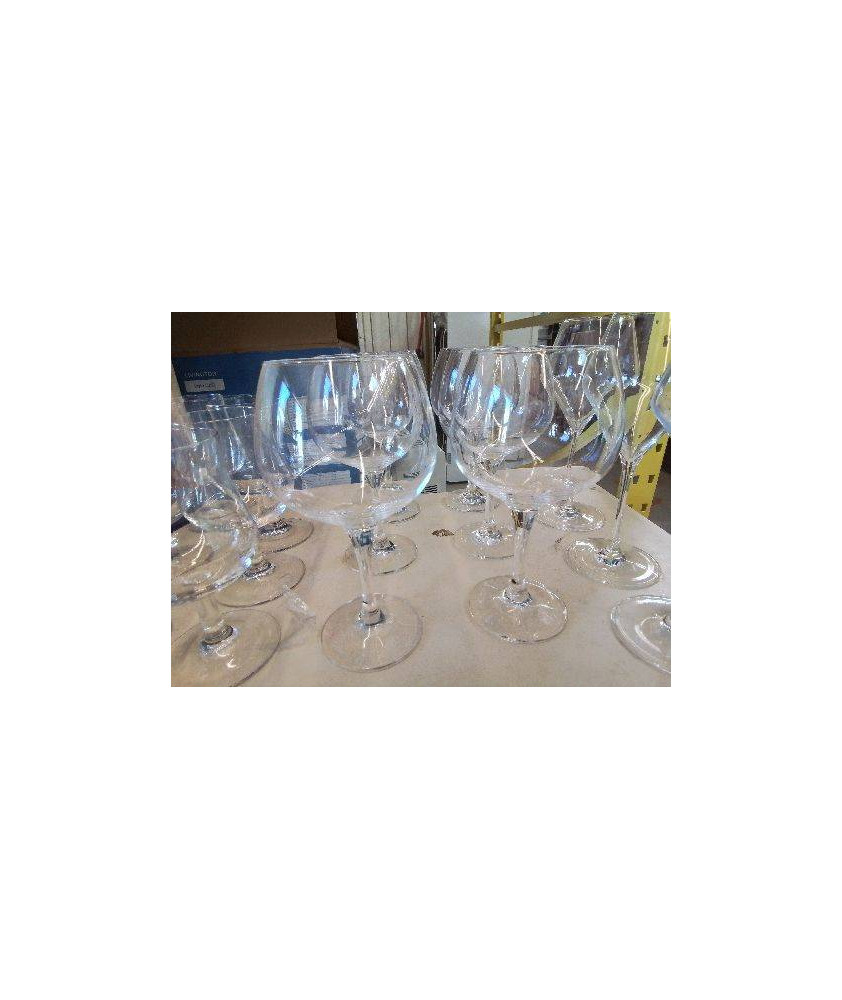 LOT DE 6 VERRES A VIN DE BOURGOGNE 